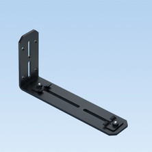 PANDUIT L WALL MOUNT QUIKLOCK BRACKET FOR 6X4 AND 4X4 SYSTEMS