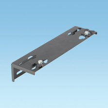 WYR-GRID BLACK BRACKET TO SUPPORT END OF 12 INCH (305MM) PATHWAY AGAINST THE WALL