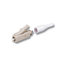 SIEMON LC SIMPLEX CONNECTOR MULTIMODE BUFFERED FIBRE BOOT BEIGE