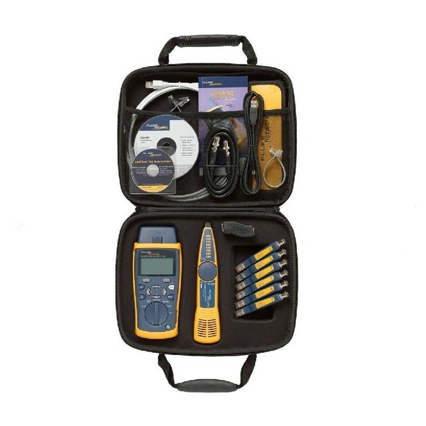 CABLEIQ ADVANCED IT KIT INCLUDES MAINFRAME AND 6 REMOTE IDENTIFIERS INTELLITONE PLUS PROBE 200 ACCESSORIES + CARRYING CASE