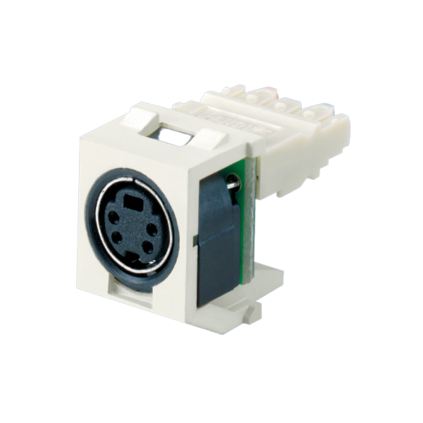PANDUIT NETKEY KEYSTONE MODULE SUPPLIED WITH SVHS PUNCHDOWN CONNECTOR