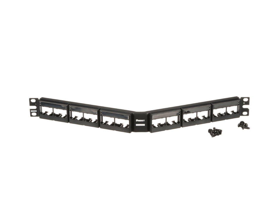 PANDUIT 24 Port Angled Patch Panel | Networks Centre