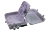 UNLOADED EXTERNAL RATED FIBRE TERMINATION BOX - TO ACCEPT UP TO 12 SCS OR 12 LCD ADAPTORS - 247 X 204 X 70MM